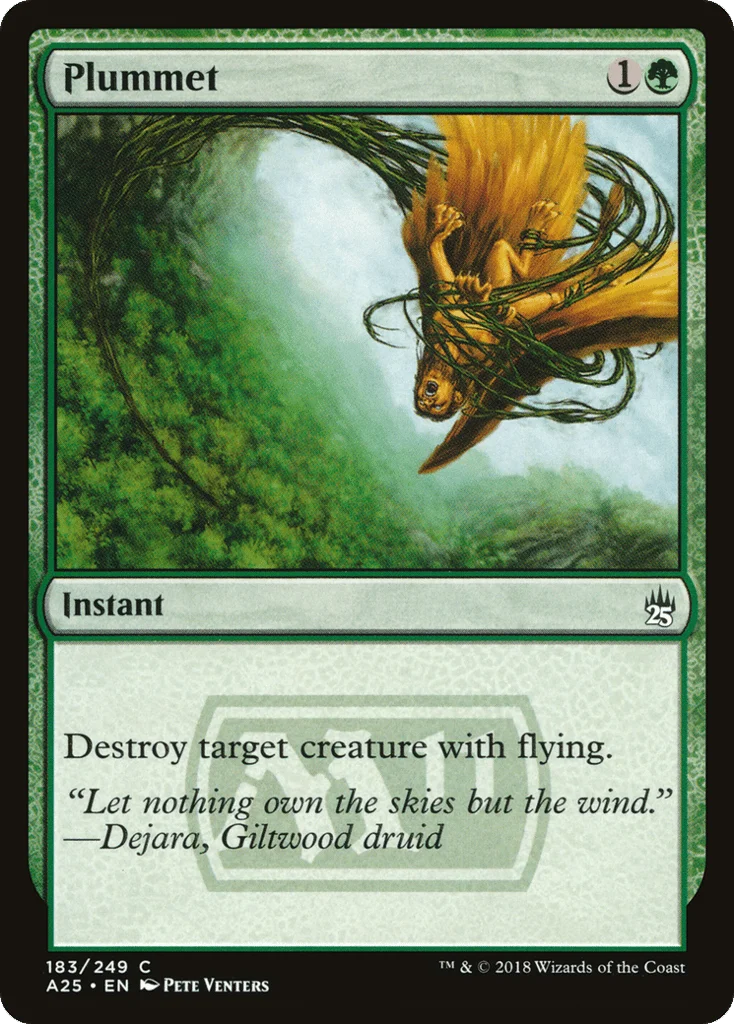 Plummet · Masters 25