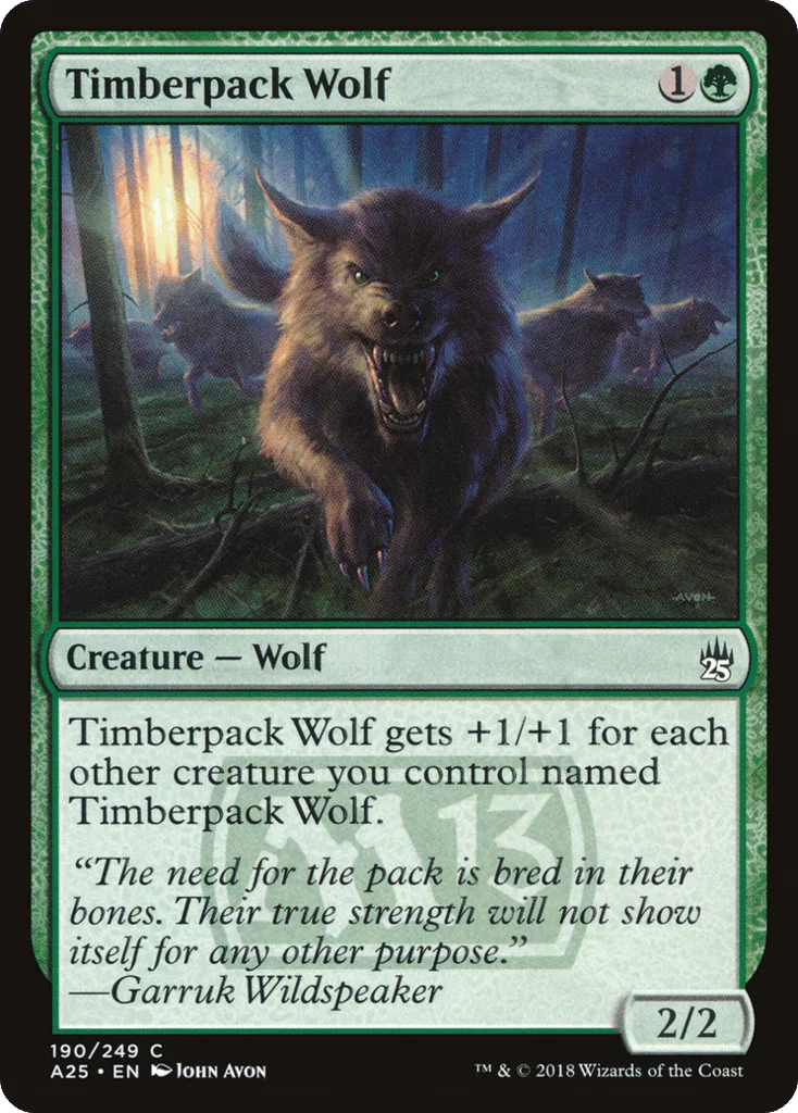 Timberpack Wolf · Masters 25