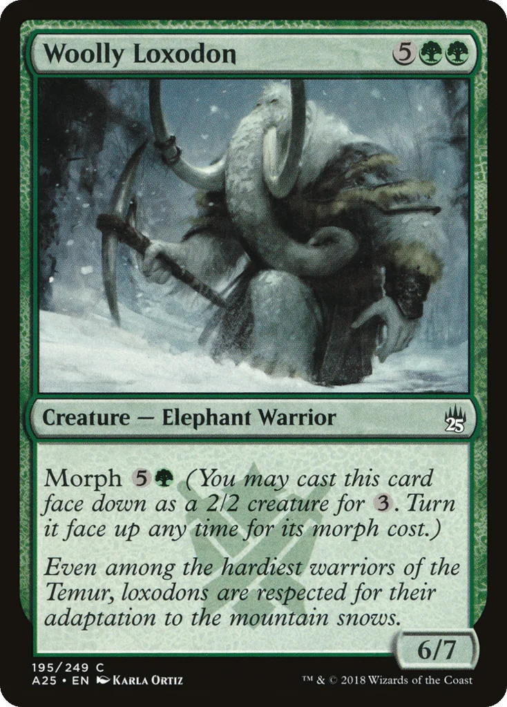Woolly Loxodon · Masters 25