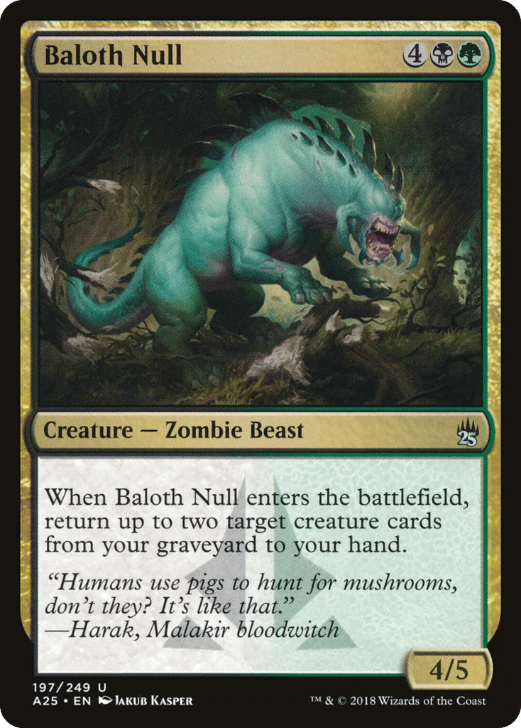 Baloth Null · Masters 25