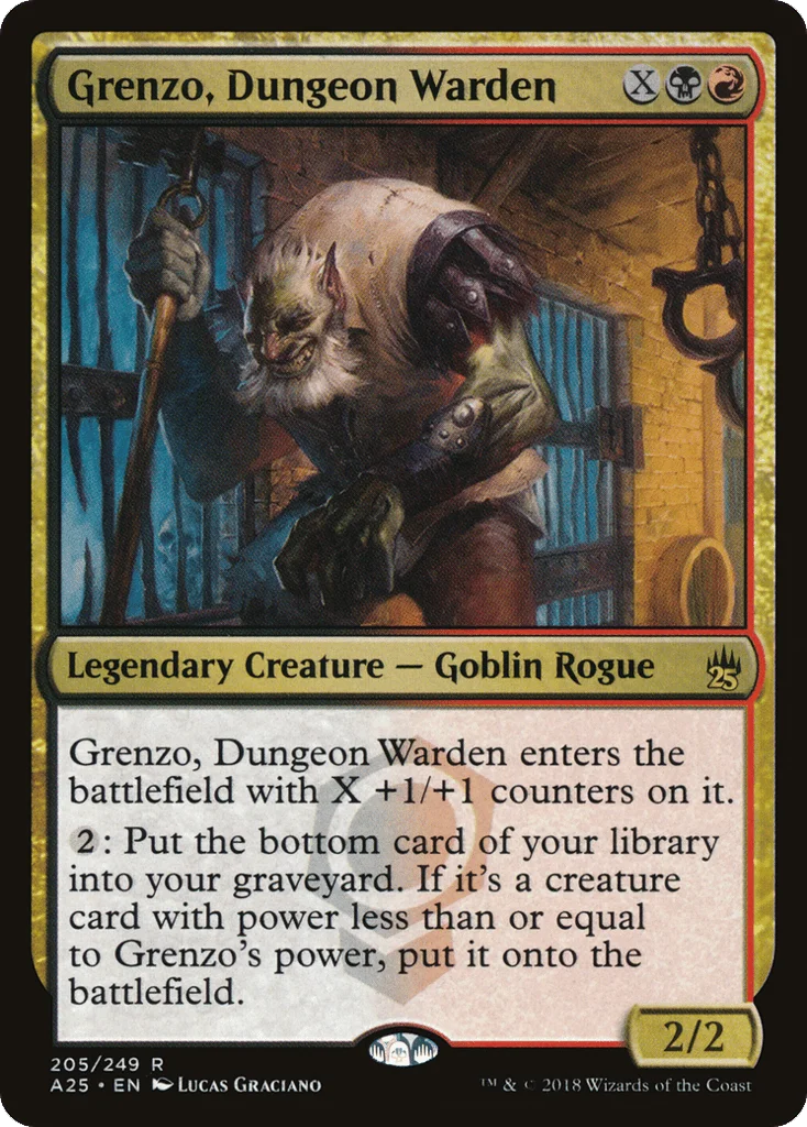 Grenzo, Dungeon Warden · Masters 25