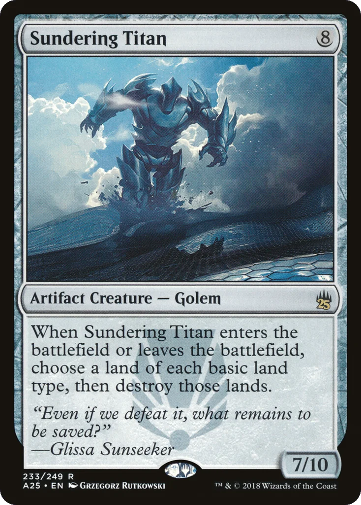 Sundering Titan · Masters 25