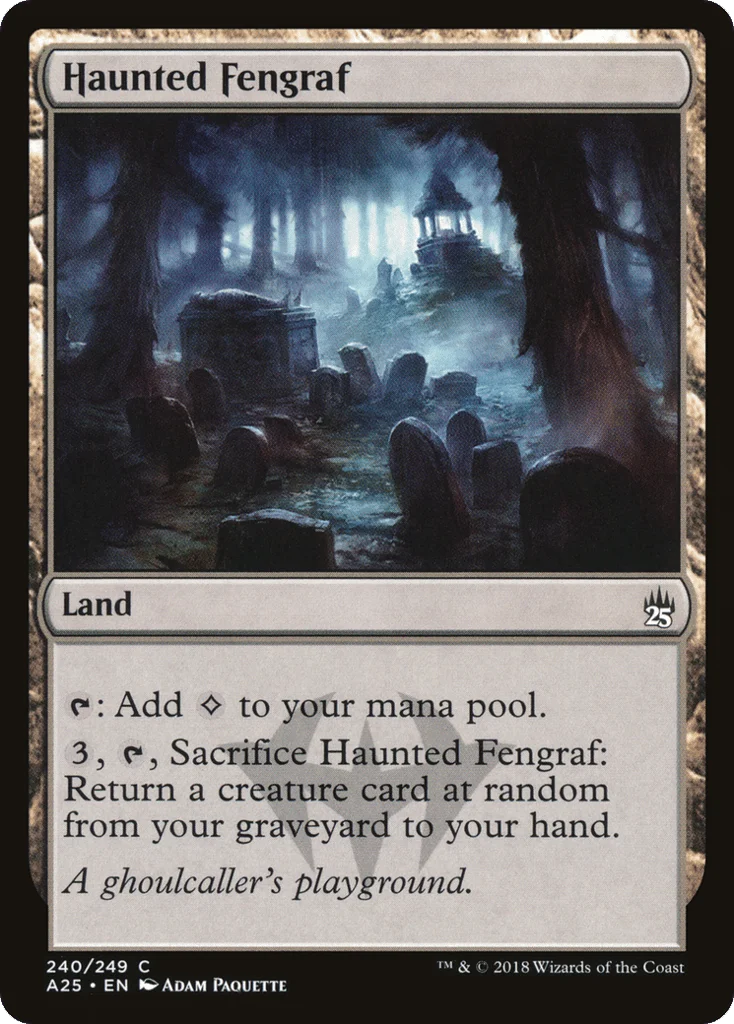 Haunted Fengraf · Masters 25