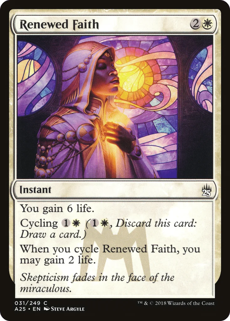 Renewed Faith · Masters 25