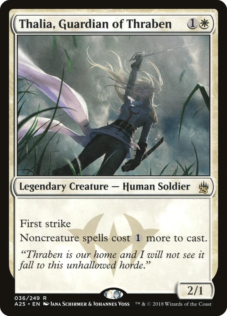 Thalia, Guardian of Thraben · Masters 25
