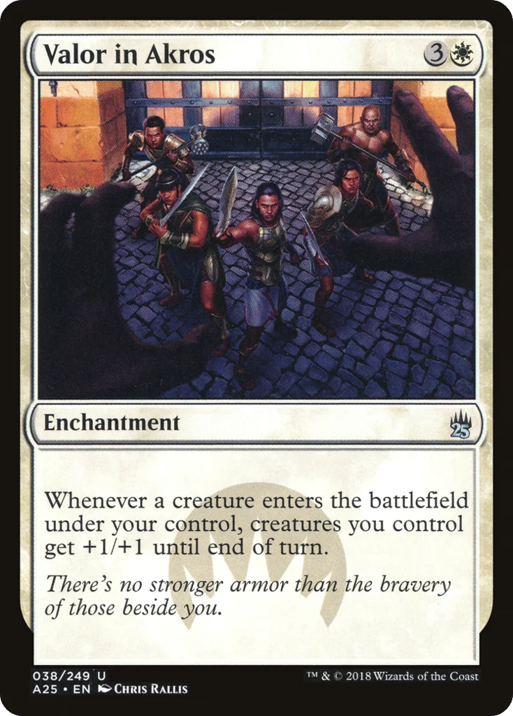 Valor in Akros · Masters 25
