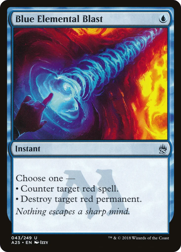 Blue Elemental Blast · Masters 25