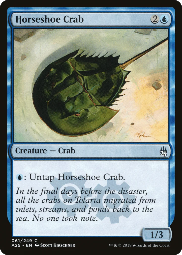 Horseshoe Crab · Masters 25
