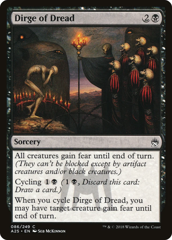 Dirge of Dread · Masters 25