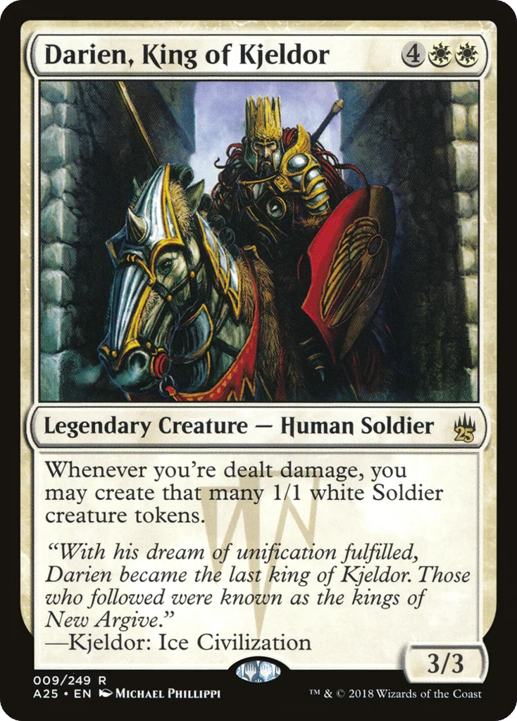 Darien, King of Kjeldor · Masters 25