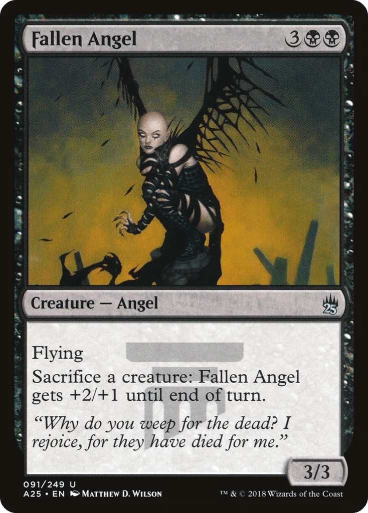 Fallen Angel · Masters 25