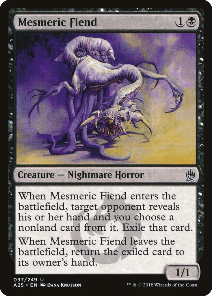 Mesmeric Fiend · Masters 25