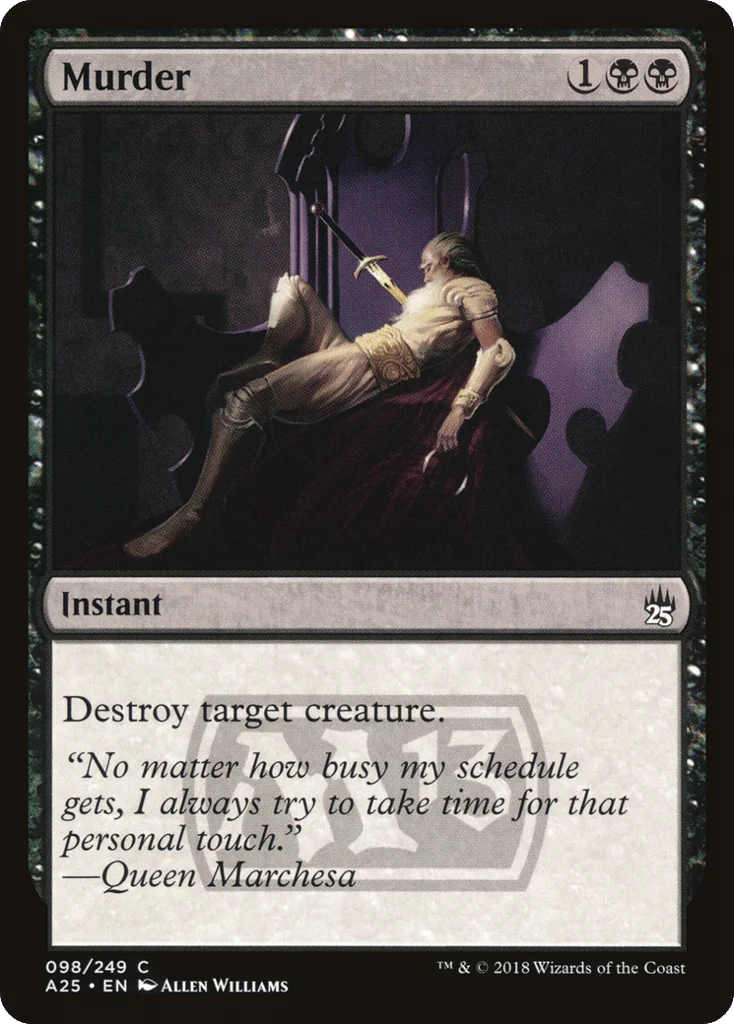 Murder · Masters 25