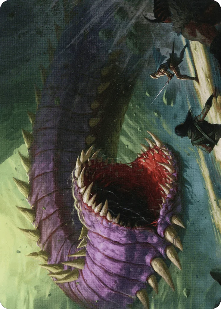 Purple Worm · Adventures in the Forgotten Realms Art Series