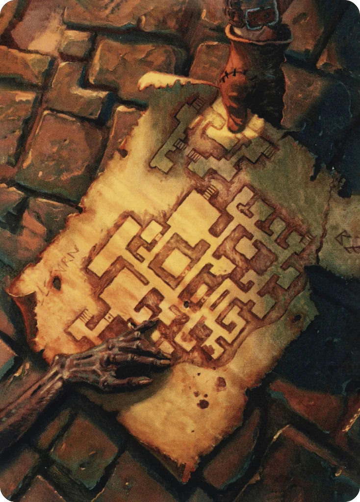 Dungeon Map · Adventures in the Forgotten Realms Art Series