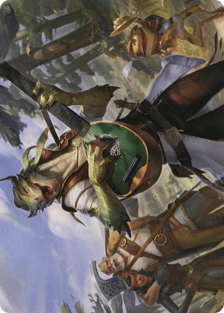 Wandering Troubadour · Adventures in the Forgotten Realms Art Series