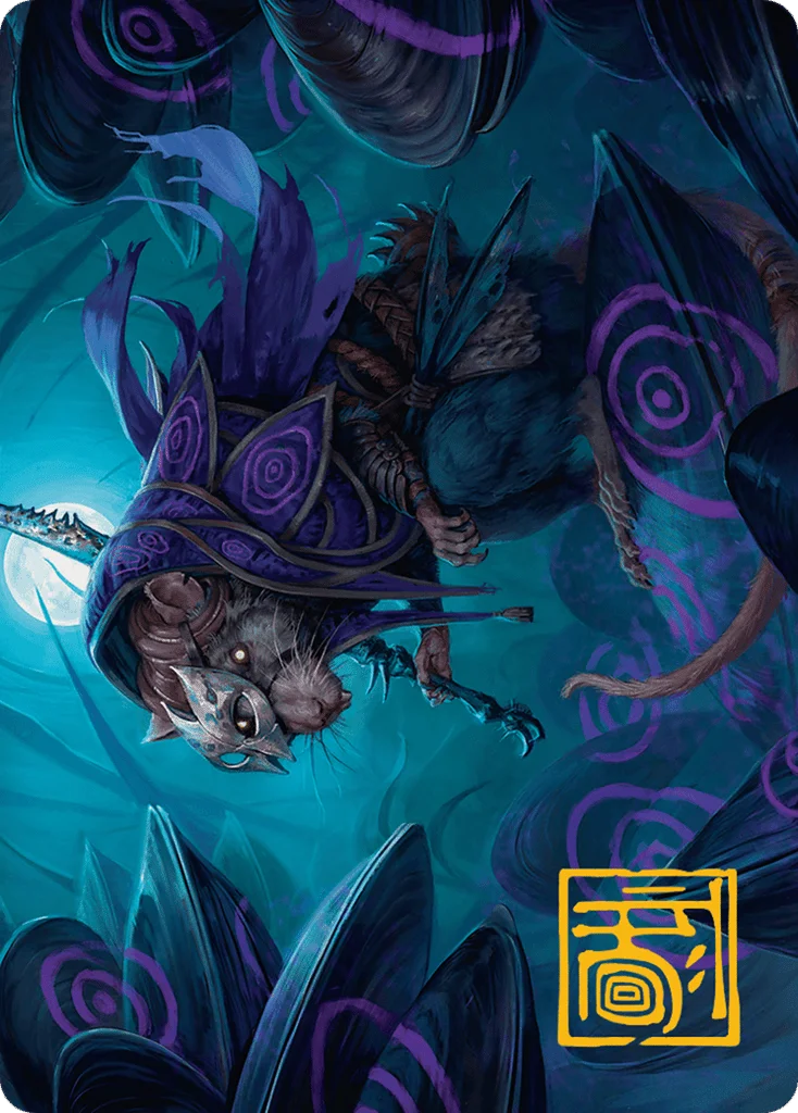 Nightwhorl Hermit · Bloomburrow Art Series