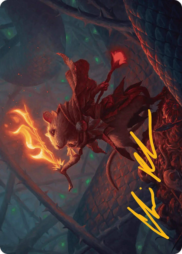Emberheart Challenger · Bloomburrow Art Series