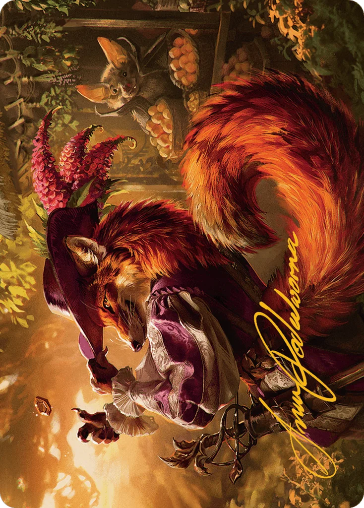 Mr. Foxglove · Bloomburrow Art Series
