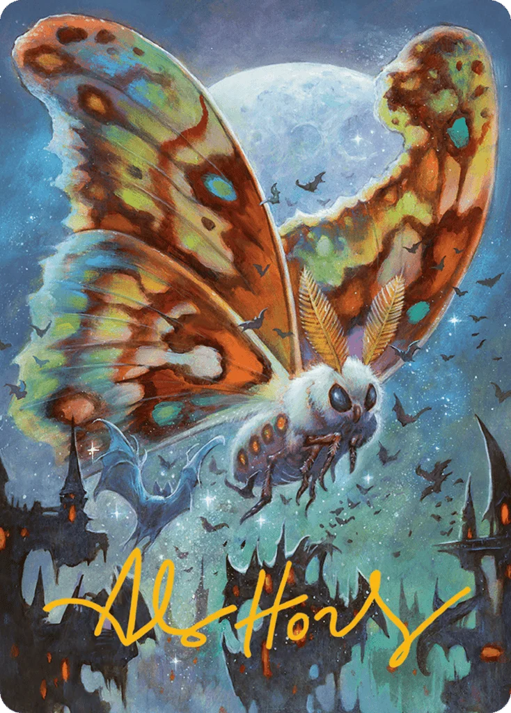 Luminous Broodmoth · Bloomburrow Art Series