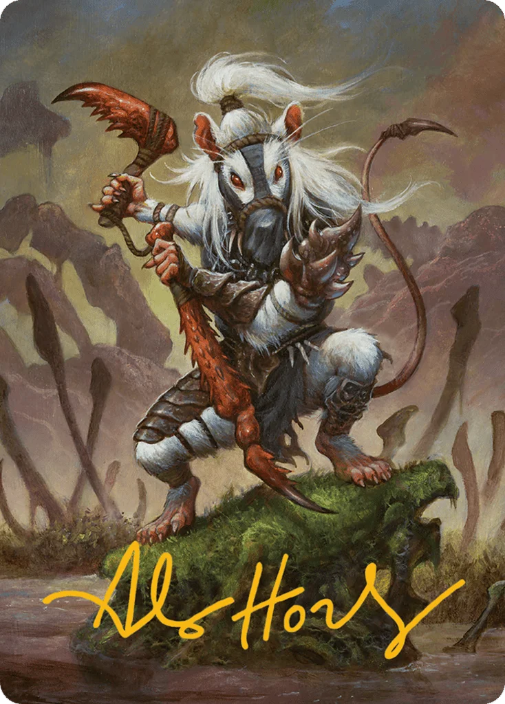 Ink-Eyes, Servant of Oni · Bloomburrow Art Series