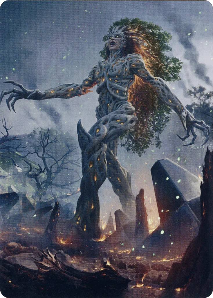 Titania, Gaea Incarnate · The Brothers' War Art Series