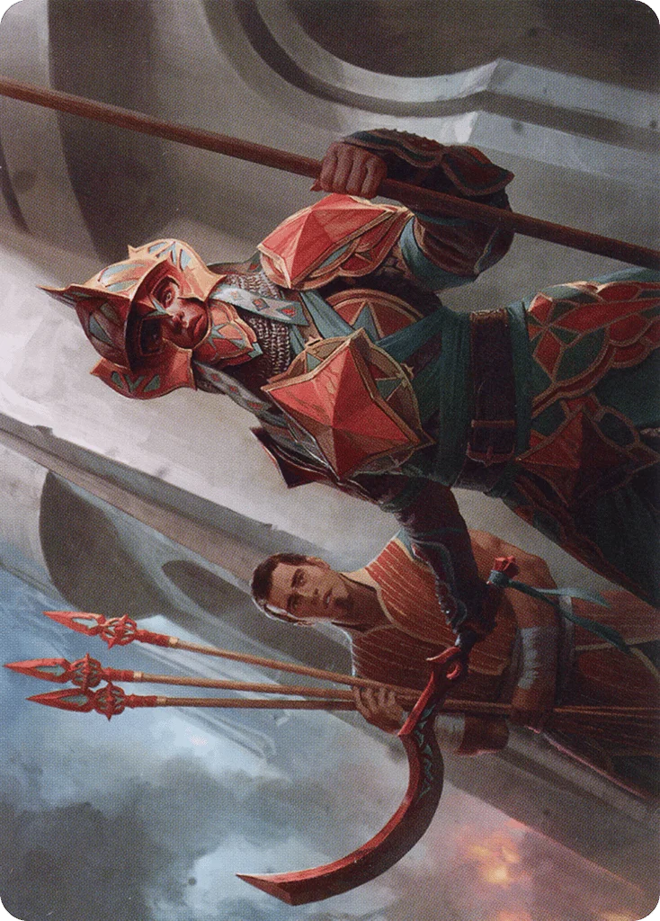 Siege Veteran · The Brothers' War Art Series