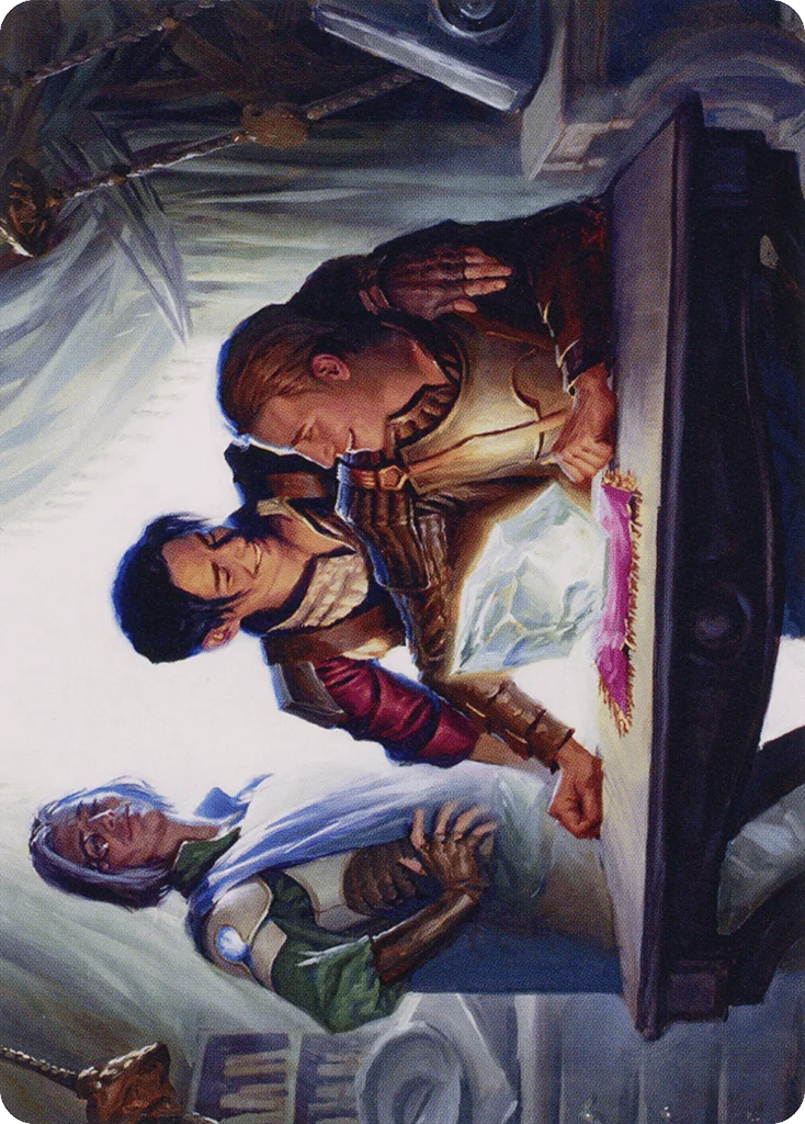 Tocasia's Welcome · The Brothers' War Art Series