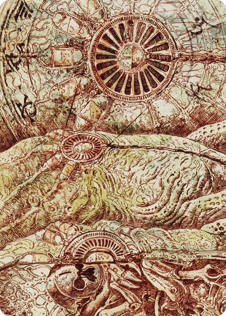 Phyrexian Processor · The Brothers' War Art Series