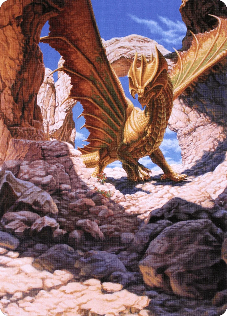 Ancient Brass Dragon · Battle for Baldur's Gate Art Series