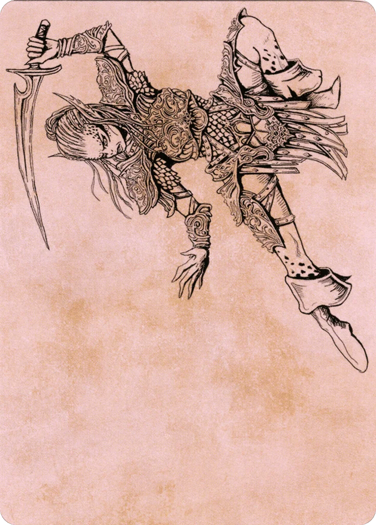 Lae'zel, Vlaakith's Champion · Battle for Baldur's Gate Art Series