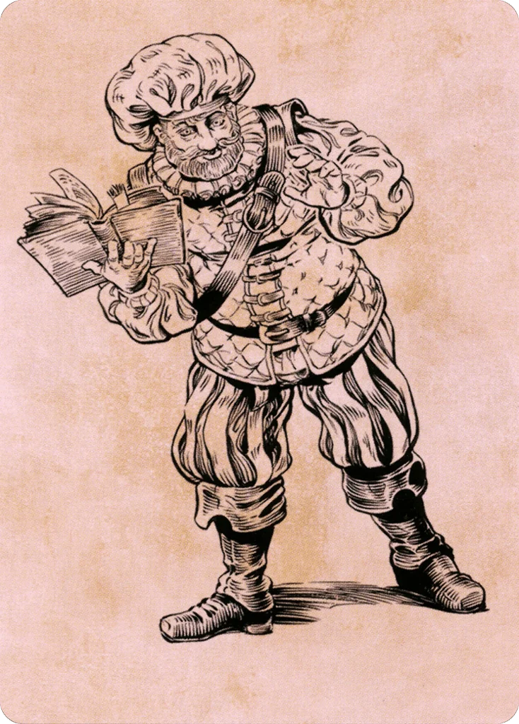 Volo, Itinerant Scholar · Battle for Baldur's Gate Art Series