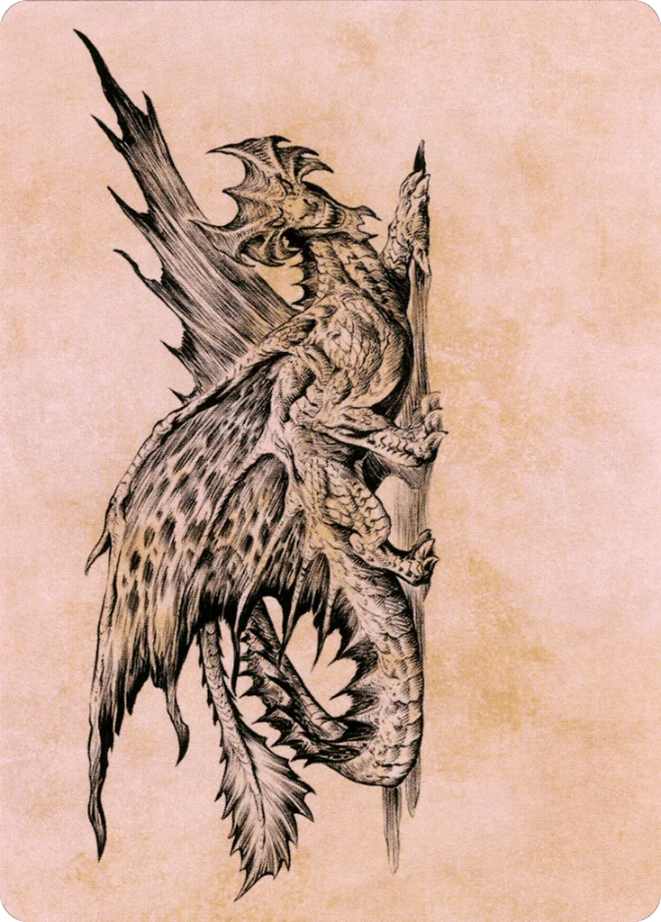 Ancient Brass Dragon · Battle for Baldur's Gate Art Series