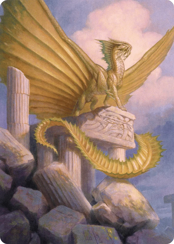 Ancient Gold Dragon · Battle for Baldur's Gate Art Series