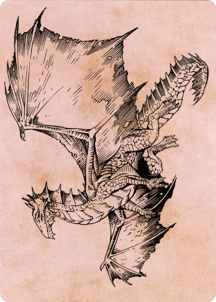 Ancient Bronze Dragon · Battle for Baldur's Gate Art Series