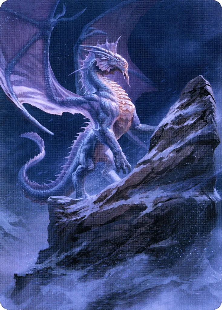 Ancient Silver Dragon · Battle for Baldur's Gate Art Series