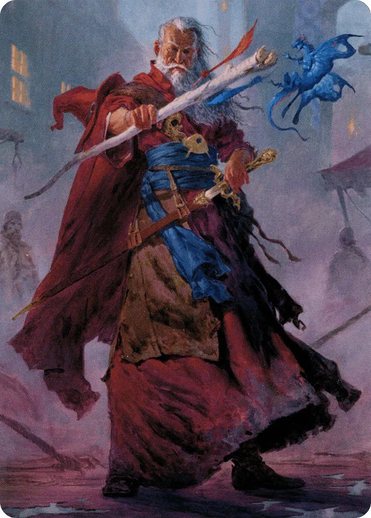 Elminster · Battle for Baldur's Gate Art Series