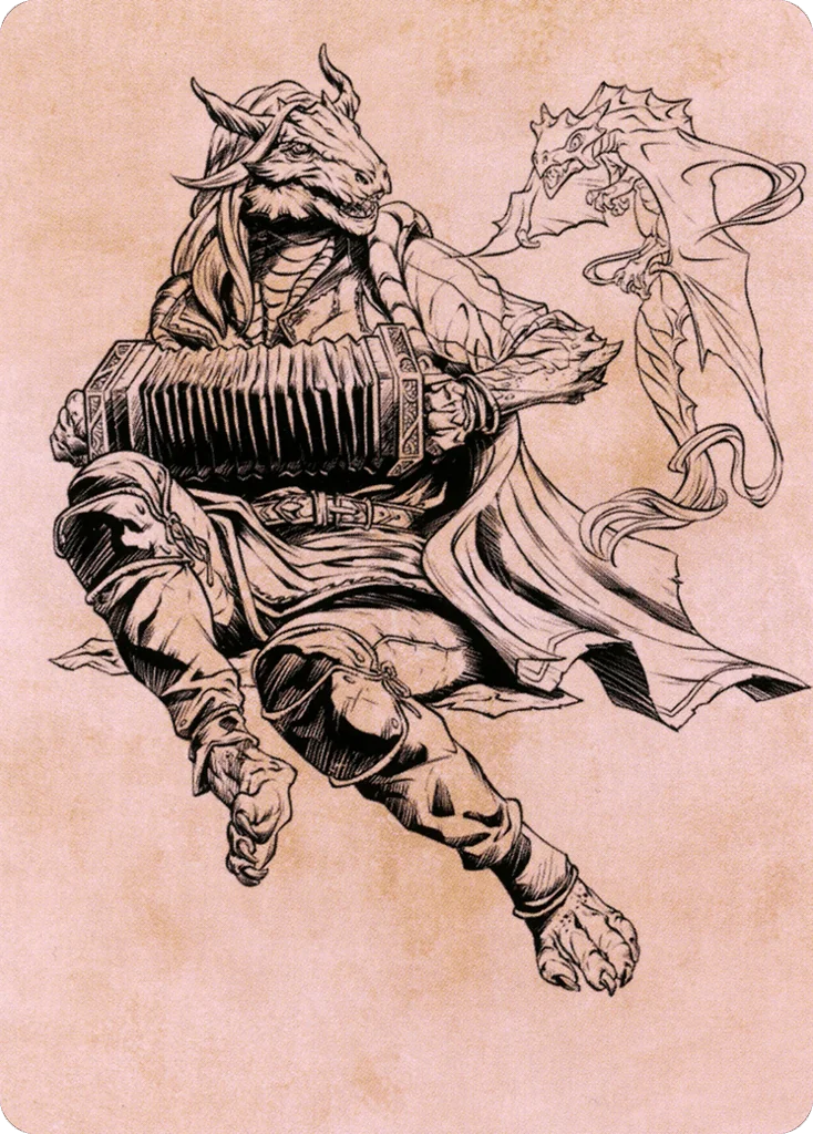 Korlessa, Scale Singer · Battle for Baldur's Gate Art Series