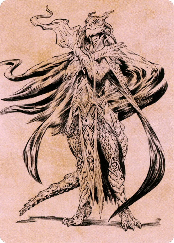 Lozhan, Dragons' Legacy · Battle for Baldur's Gate Art Series