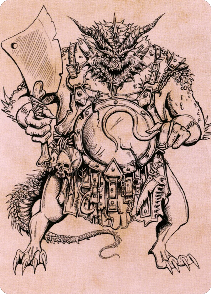 Thrakkus the Butcher · Battle for Baldur's Gate Art Series
