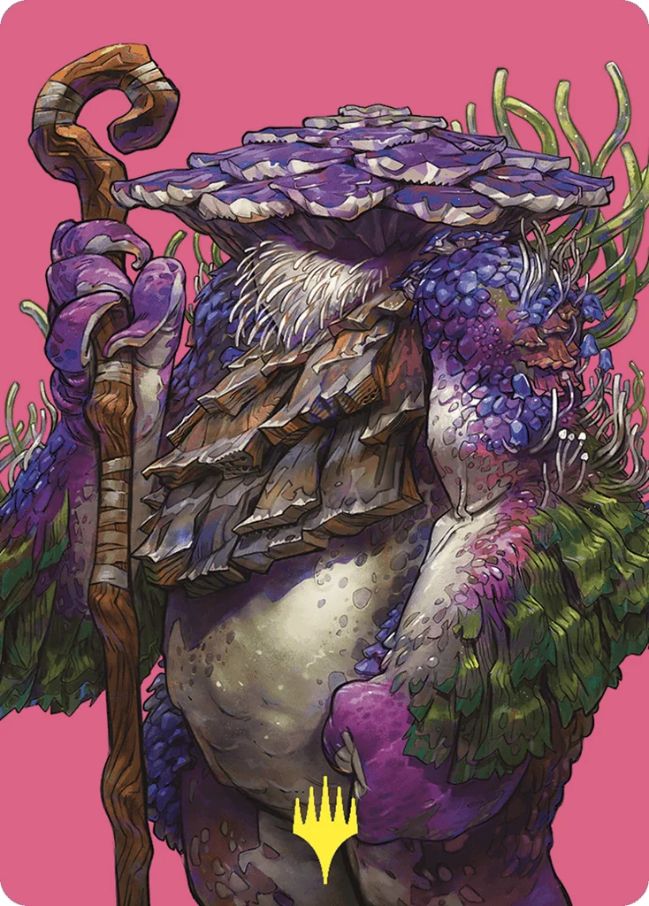 Slimefoot, the Stowaway · Commander Masters Art Series