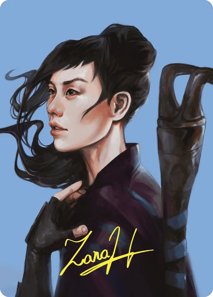 Yuriko, the Tiger's Shadow · Commander Masters Art Series