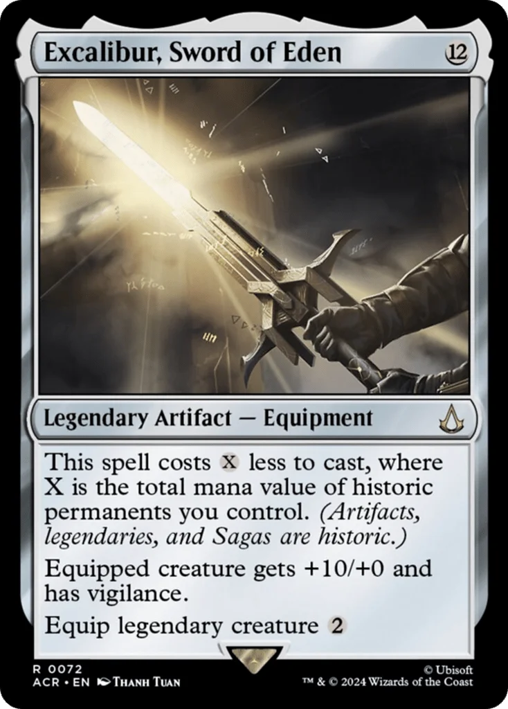 Excalibur, Sword of Eden · Assassin's Creed