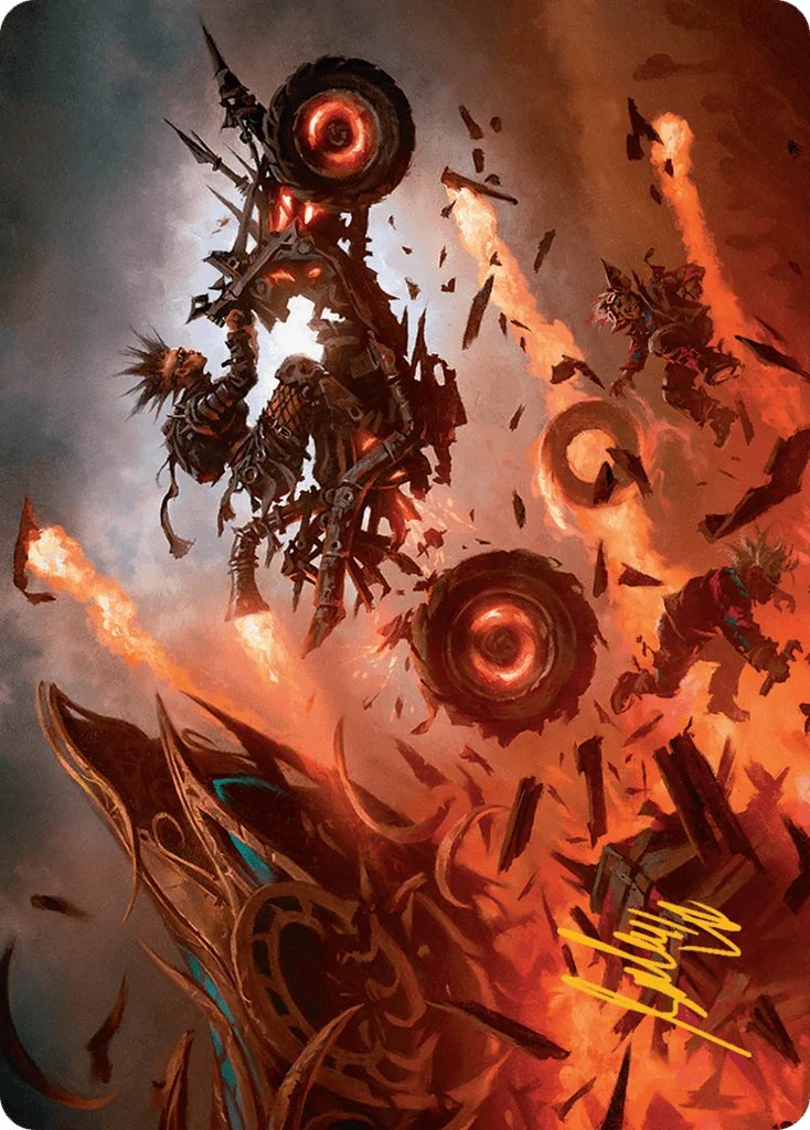 Gastal Blockbuster · Aetherdrift Art Series