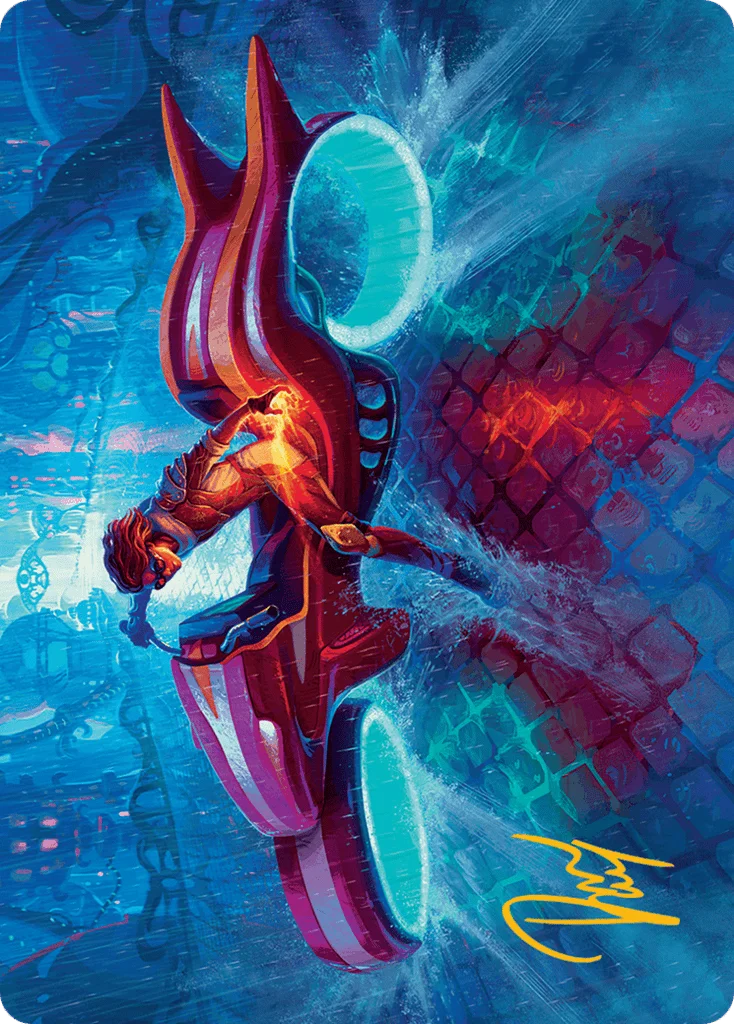 Chandra, Spark Hunter · Aetherdrift Art Series
