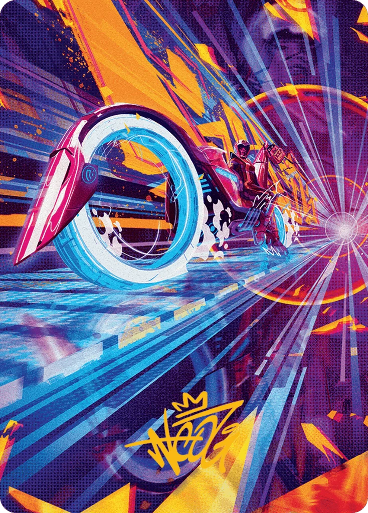 Spotcycle Scouter · Aetherdrift Art Series