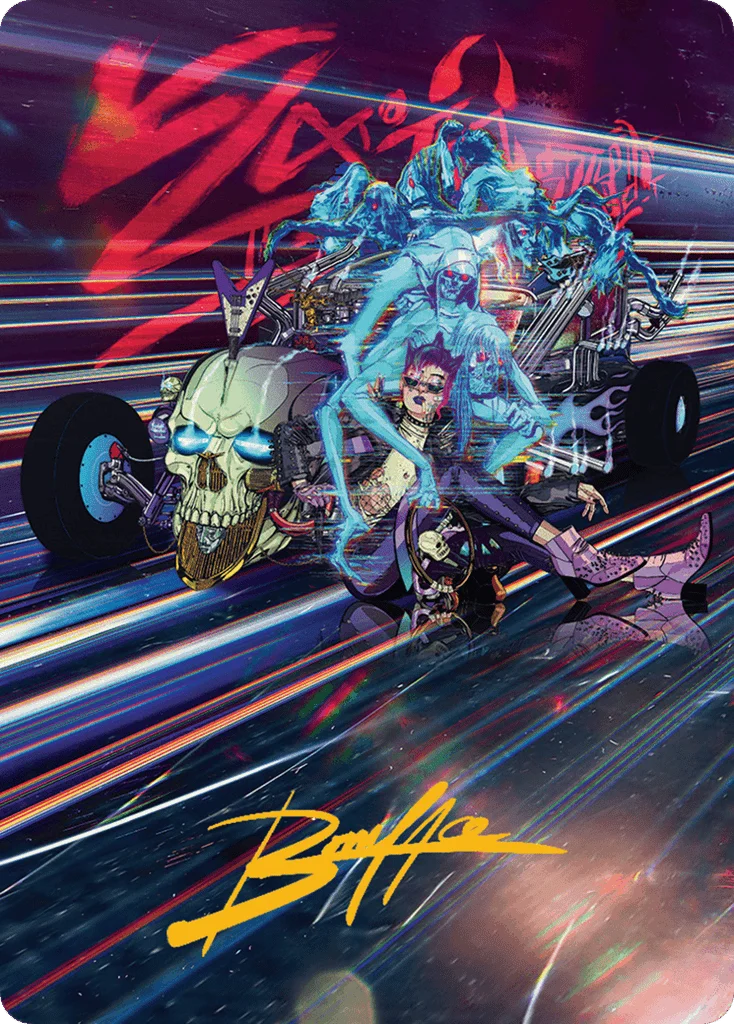 Midnight Mangler · Aetherdrift Art Series