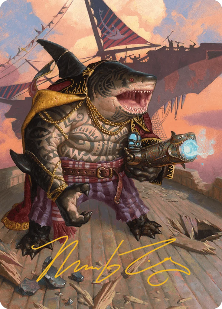 Captain Howler, Sea Scourge · Aetherdrift Art Series