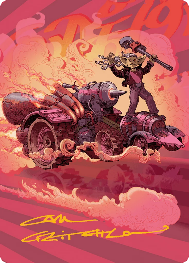 Burner Rocket · Aetherdrift Art Series