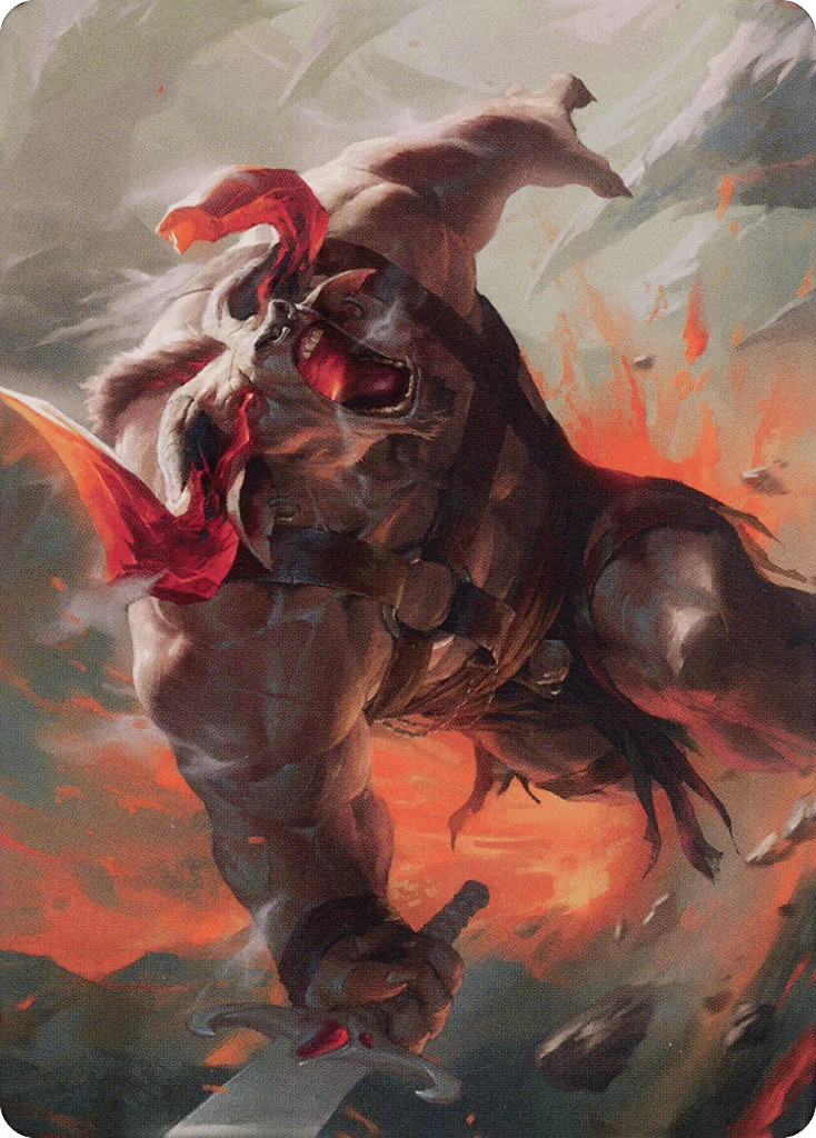 Furious Bellow · Dominaria United Art Series